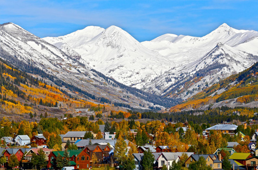 Iconic Colorado mountain town, Crested Butte will welcome riders at the end of day four.