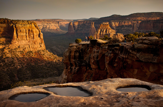 The Colorado National Monument, setting for the Tour of the Moon.