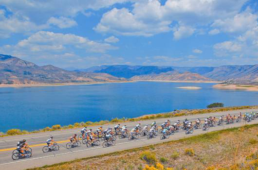 Blue Mesa Res., just east of the Black Canyon.