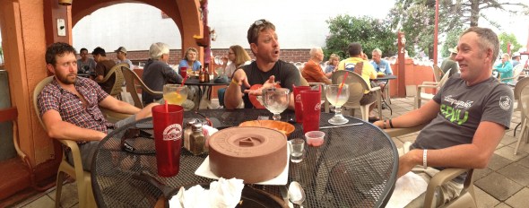 New friends from California and Texas.